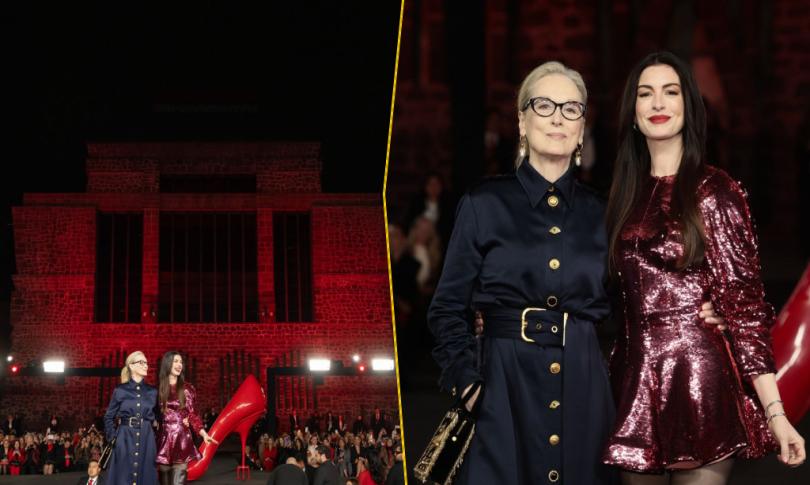 Энн Хэтэуэй и Мерил Стрип снова вместе:яркая премьера «Дьявол носит Prada 2»