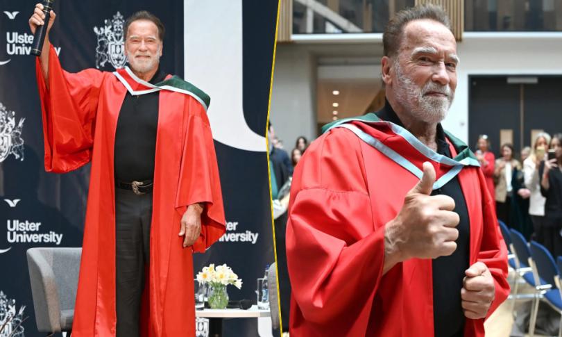 Арнольд Шварценеггер вернулся в Белфаст спустя 60 лет