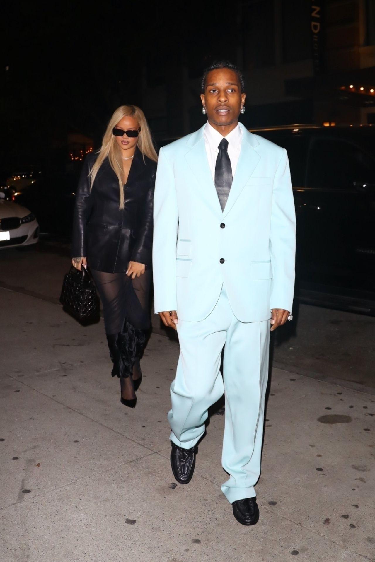 Рианна и ASAP Rocky едут на вечеринку