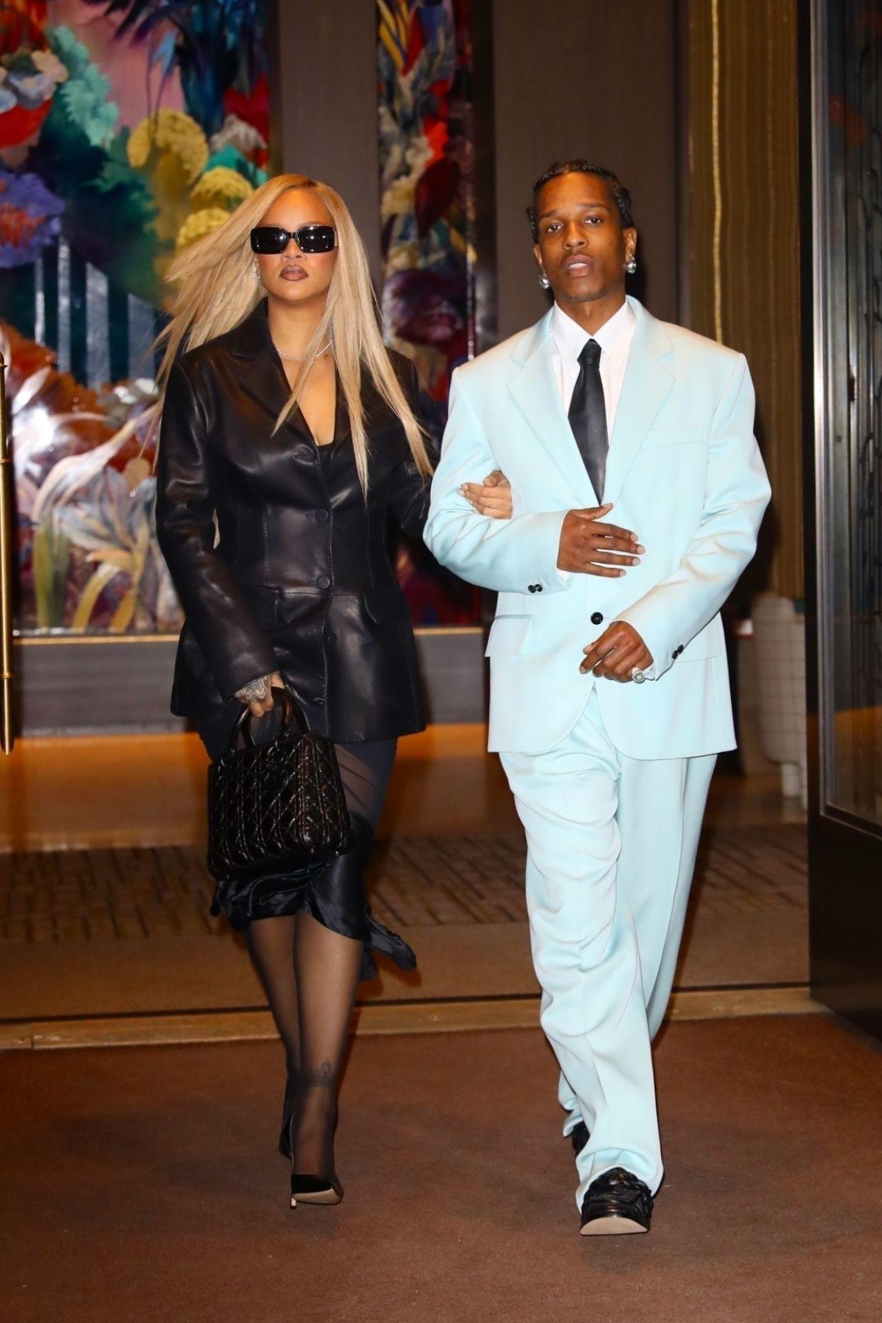 Рианна и ASAP Rocky едут на вечеринку