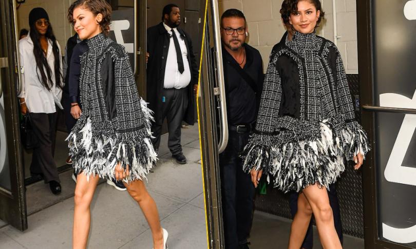 Зендая появилась в Нью-Йорке в эффектном твидовом образе и снова подогрела слухи о свадьбе с Томом Холландом Зендая появилась в Нью-Йорке в эффектном твидовом образе и снова подогрела слухи о свадьбе с Томом Холландом