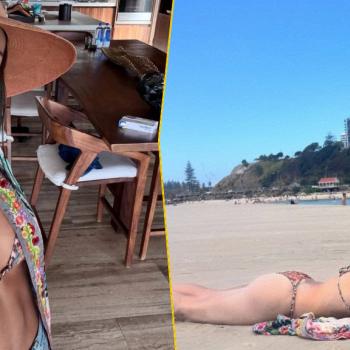 Джессика Альба поделилась солнечным видео в бикини и восхитила поклонников