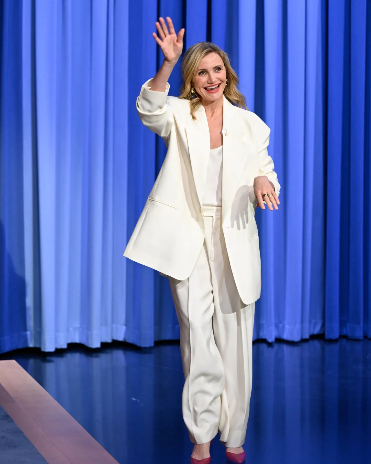 Кэмерон Диаз на шоу Джимми Фэллона 