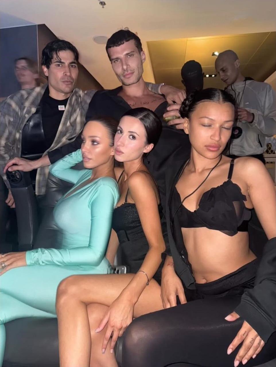 Бьянка Цензори поддержала Канье Уэста на концерте в Лос-Анджелесе