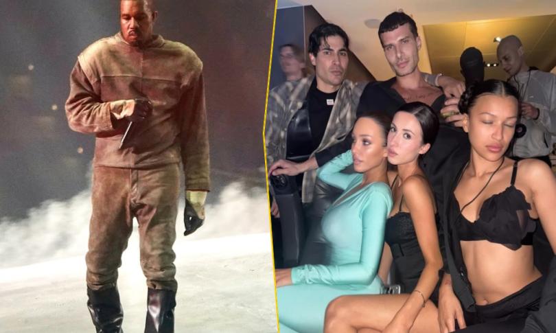 Бьянка Цензори поддержала Канье Уэста на концерте в Лос-Анджелесе