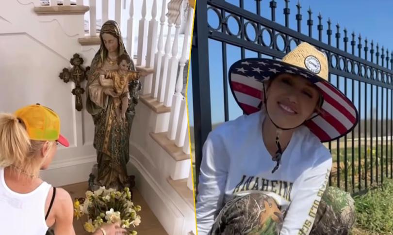 Гвен Стефани и Блейк Шелтон отметили Пасху на ранчо в Оклахоме