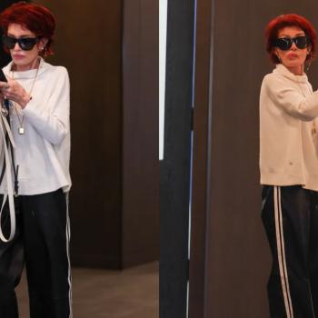 Похудевшую Шэрон Осборн «застали» по дороге на обед