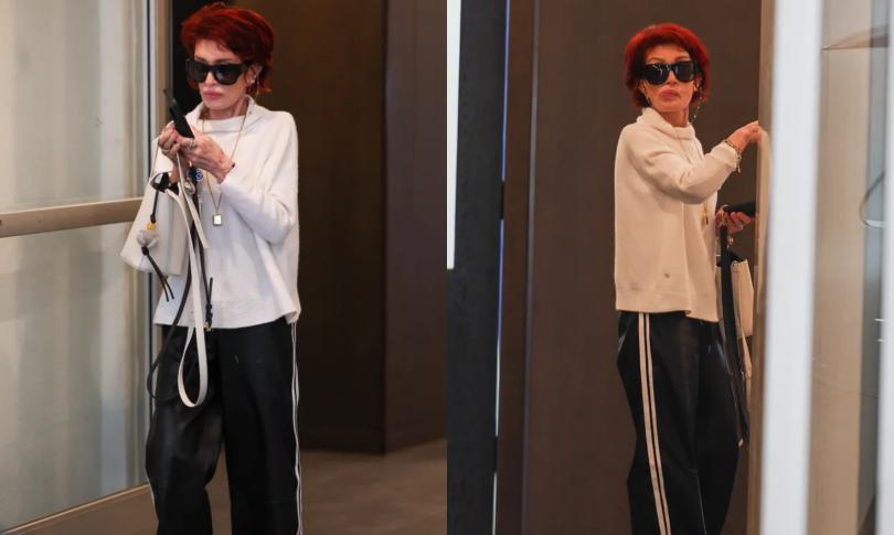 Худая Шэрон Осборн отправляется на обед в Беверли-Хиллз Худая Шэрон Осборн отправляется на обед в Беверли-Хиллз