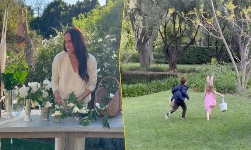 Меган Маркл показала, как Арчи и Лилибет отметили Пасху в Калифорнии