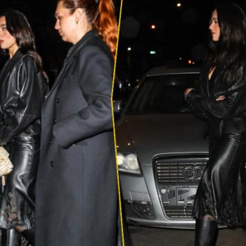 Светлая сумка против черного total look:почему образ Дуа Липы сработал