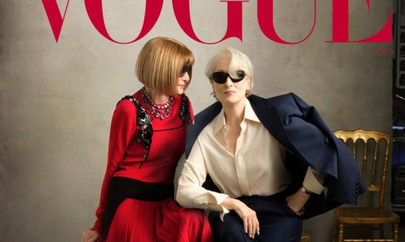 Мерил Стрип и Анна Винтур снялись для Vogue перед выходом «Дьявол носит Prada 2»