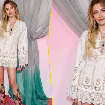 Пэрис Джексон блистала на Fashion Trust US Awards 2026 в кружевном мини
