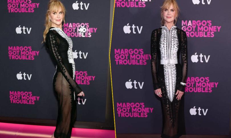 Николь Кидман появилась на премьере в смелом прозрачном платье и впервые откровенно высказалась о переменах в жизни