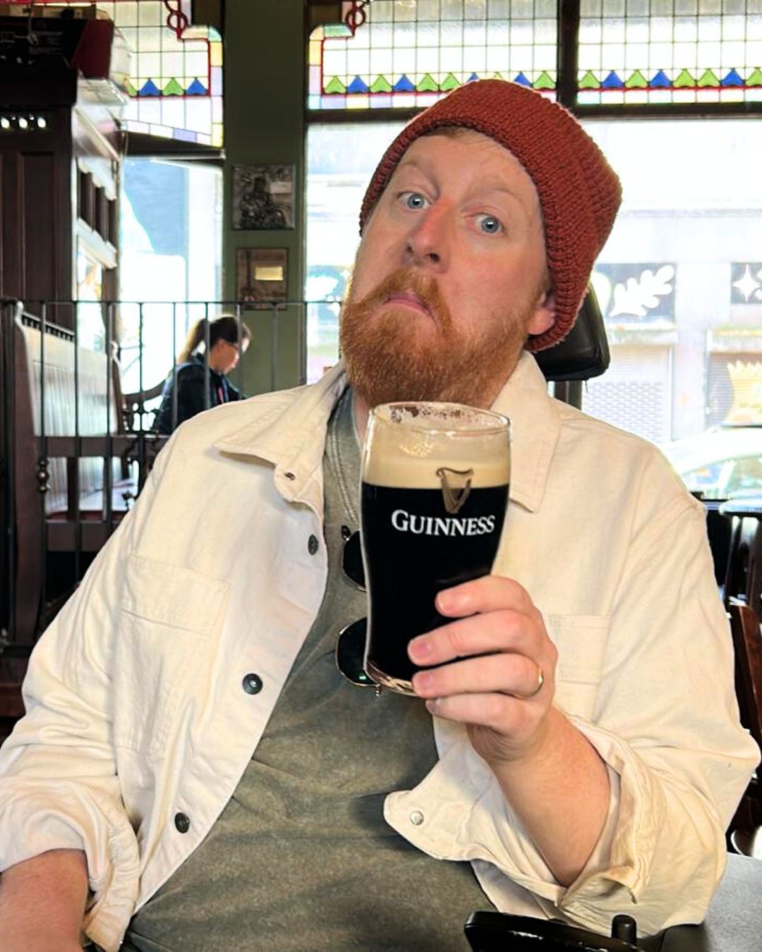 Patrick (seen above) revealed in February that his neurologist told him he had about one year left to live. 