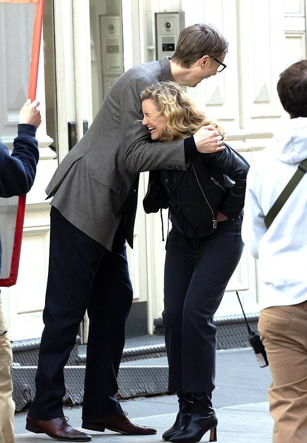 Кэмерон Диаз снимается в новой романтической комедии со Стивеном Мерчантом в Нью-Йорке