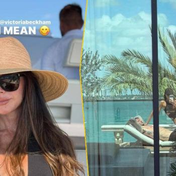 Виктория Бекхэм поделилась пляжным кадром с Дэвидом и рассказала о принятии себя