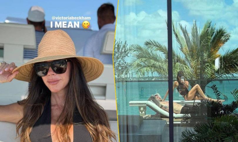 Виктория Бекхэм поделилась пляжным кадром с Дэвидом и рассказала о принятии себя