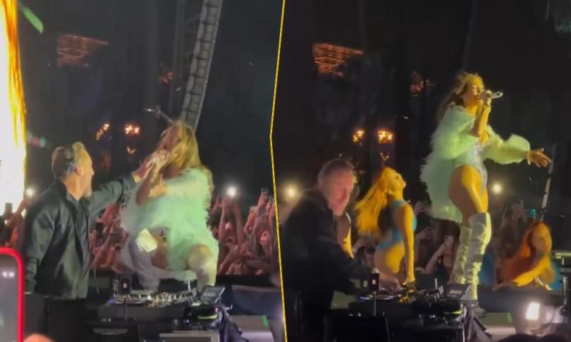 Дженнифер Лопес впервые выступила на Coachella вместе с Дэвидом Геттой