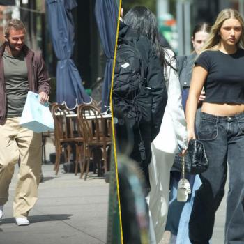 Дэвид Бекхэм провёл день с дочерью Харпер в Нью-Йорке, а Виктория неожиданно назвала свою новую модную музу