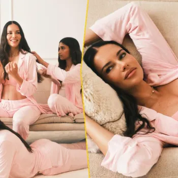 Адриана Лима снялась для Victoria’s Secret вместе с дочерьми