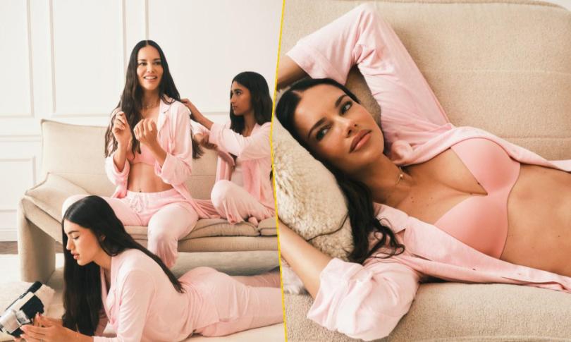 Адриана Лима снялась для Victoria’s Secret вместе с дочерьми