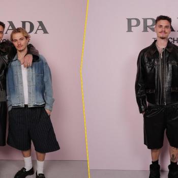 Ромео Бекхэм появился на вечеринке Prada в Лондоне и подогрел слухи о помолвке