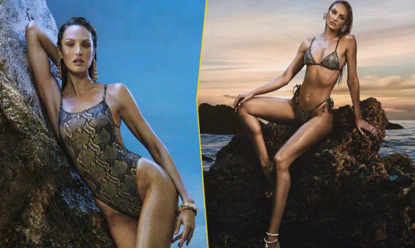 Кэндис Сванпул представила новую коллекцию купальников Victoria’s Secret x Tropic of C