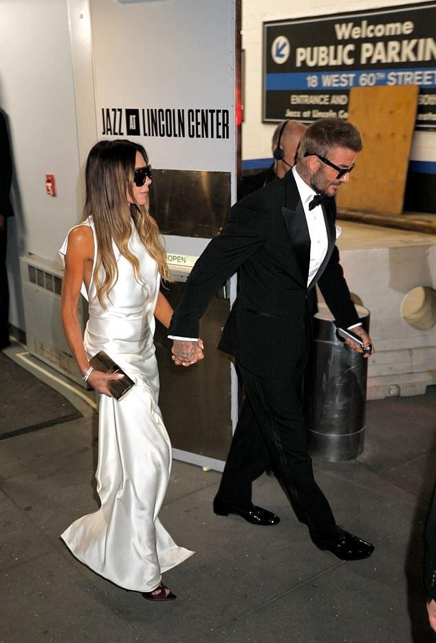 Виктория и Дэвид Бекхэм появились на гала-вечере TIME100 в Нью-Йорке