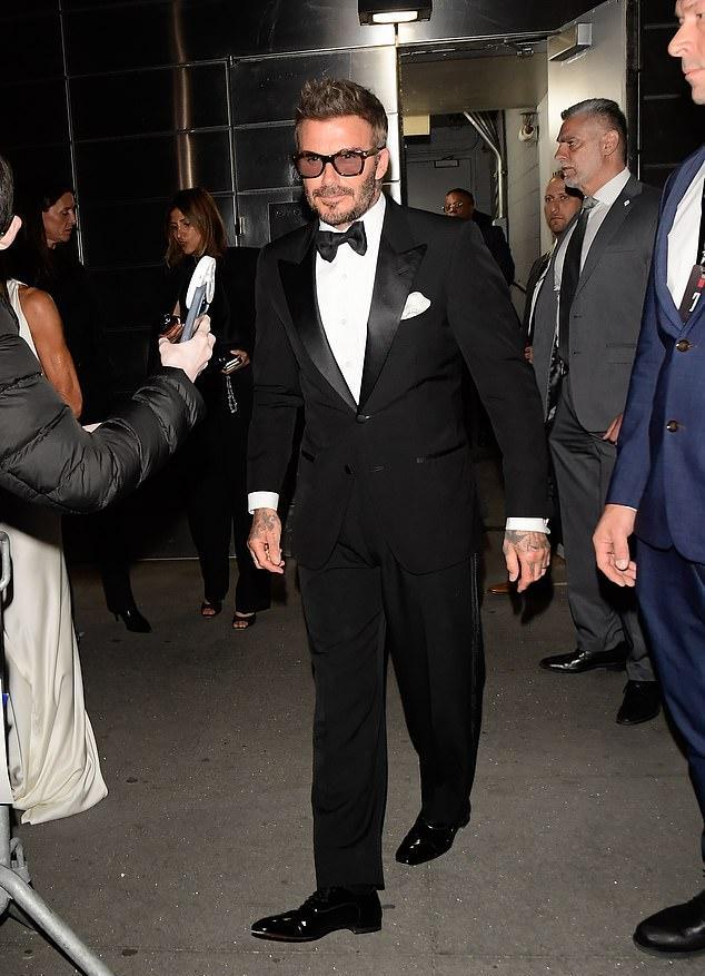 Виктория и Дэвид Бекхэм появились на гала-вечере TIME100 в Нью-Йорке