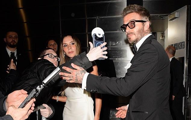 Виктория и Дэвид Бекхэм появились на гала-вечере TIME100 в Нью-Йорке