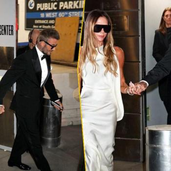 Виктория и Дэвид Бекхэм появились на гала-вечере TIME100 в Нью-Йорке