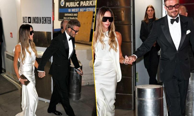 Виктория и Дэвид Бекхэм появились на гала-вечере TIME100 в Нью-Йорке