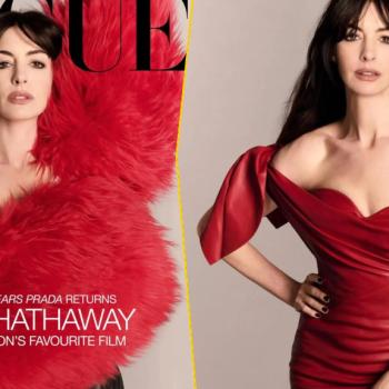 Энн Хэтэуэй на обложке Vogue Australia:пять образов и одна сильная история стиля