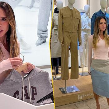 Виктория Бекхэм представила коллаборацию с Gap в Нью-Йорке