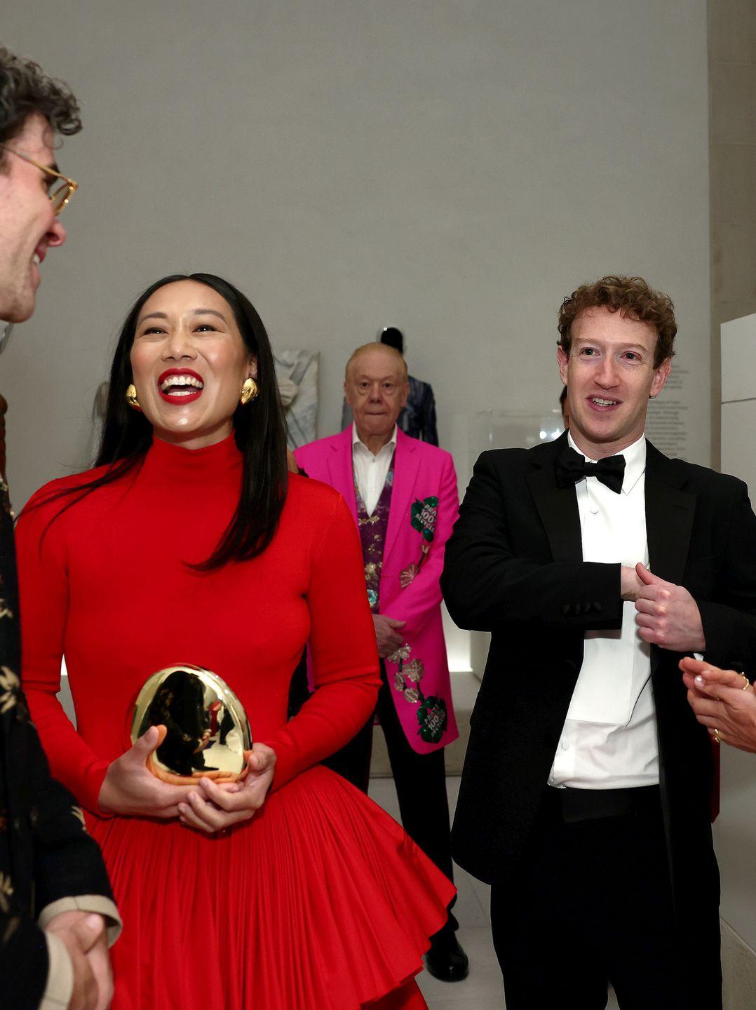 Марк Цукерберг впервые пришел на Met Gala