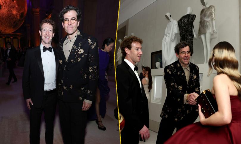 Марк Цукерберг впервые пришел на Met Gala, но избежал красной дорожки