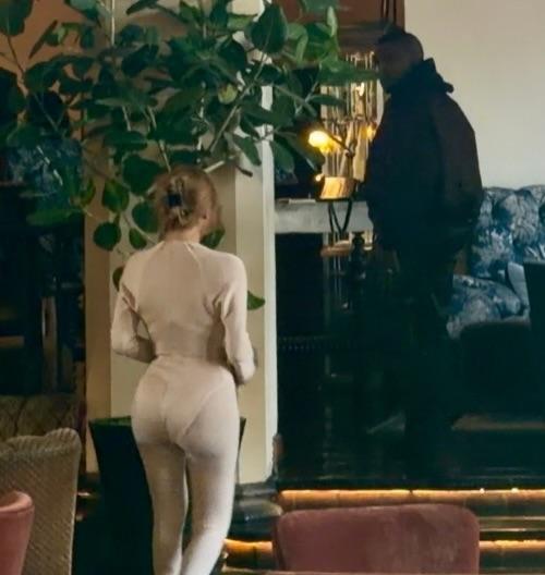 Бьянка Цензори и Канье Уэст появились в Chateau Marmont