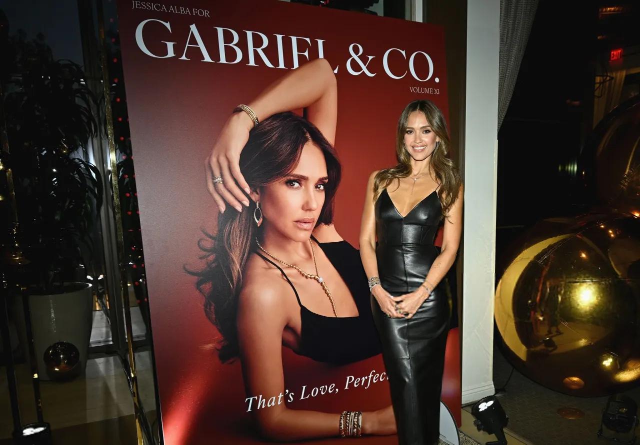 Джессика Альба на презентации рекламной кампании Gabriel & Co. в Лас-Вегасе, май 2026 года