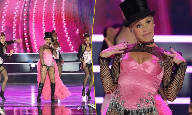 Pink ярко открыла церемонию «Тони» бурлеск-номером Pink ярко открыла церемонию «Тони» бурлеск-номером